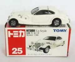 【中古】トミカ 1/68 光岡 ラ・セード(ホワイト/赤箱) 「トミカ No.25」 