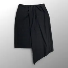 collection PRIVEE? コレクション プリヴェ / アシンメトリー ラップスカート H.P FRANCE取扱い 参考定価：45,000程度 SIZE：40(W73-75)