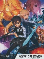 [중고] 수입 애니메이션 DVD SWORD ART ONLINE ALICIZATION BOX 1 [수입판]