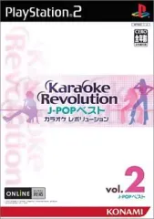 【中古】PS2ソフト Karaoke Revolution J-POPベスト Vol.2