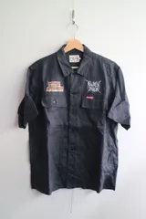 HYSTERIC GLAMOUR リネンワークシャツ ヒステリックグラマー 半袖シャツ