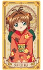 [중고] 캐릭터 카드 기노모토 벚꽃 (크로우 카드 편 / N) [카드 캡터 사쿠라 아르카나 카드 컬렉션 2]