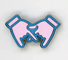 【中古】バッジ・ピンズ TOMORROW X TOGETHER バッジ ALBUM HAND ver. 「STILL DREAMING」