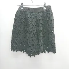 ◇ nano universe GROUND FLOOR 花柄レース ショートパンツ サイズ38 ブラック レディース E  【1408220046720】のサムネイル