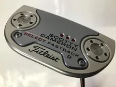 【中古】 タイトリスト SCOTTY CAMERON select FASTBACK 2(2018) 34インチ パター PT スチール (フレックスその他) メンズ 男性用 右利き 右用 Cランク ゴルフクラブ