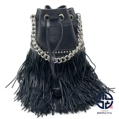 J＆M DAVIDSON ジェイアンドエムデヴィッドソン 黒 ブラック フリンジ カーニバル ミニ 2wayショルダーバッグ ハンドバッグ 鞄 カバン ブランド