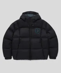 COVERNAT ダウンジャケット COVERNAT(カバーナット) 黒 ショート ダウンジャケット XL