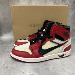 Off-White オフホワイト× Nike Air Jordan ナイキ エアジョーダン1 Retro High The Ten "Chicago"　mf216