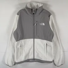 古着 ザ・ノースフェイス THE NORTH FACE フルジップフリースジャケット デナリ ワンポイント ポーラテック  ホワイト レディース