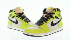 ナイキ NIKE Air Jordan 1 High OG Volt/Visionaire エアジョーダン1 ハイ OG ボルト/ヴィジョネア スニーカー 白 555088-702 メンズ靴 スニーカー ホワイト 27.5cm 103S-898