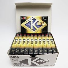M05-s009 新品未使用 AXIA K METAL 11本セット メタルカセットテープ  