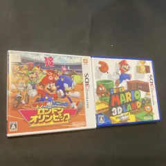 スーパーマリオ　3Dランド マリオ＆ソニック　ロンドンオリンピック 3DS　2本セット