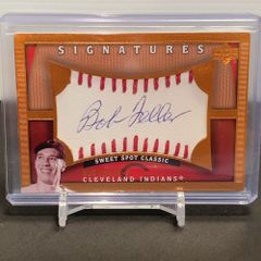 2005 Upper Deck ボブ・フェラー★直筆サインカード Sweet Spot Classic Signatures Bob Feller