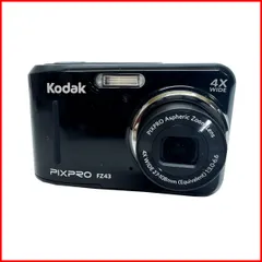 【新品】KODAK PIXPRO FZ43 ブラック デジタルカメラ 乾電池式 中古】KODAK コダック PIXPRO FZ43 ブラック コンパクトデジタル