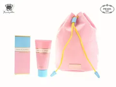プラダ キャンディ シュガーポップ ノベルティ 巾着ポーチ＆ハンドクリーム セット PRADA CANDY SUGAR POP【Used 開封品】