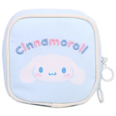 シナモロール スクエアポーチ 化粧ポーチ 身の回り小物 新生活 サンリオ sanrio キャラクター