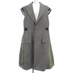 再お値下げ♡美品♡sacai♡素敵なニットベスト セール】透かし編みサマーニットベスト（ベスト）｜FREE