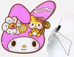 【中古】置き時計・壁掛け時計(キャラクター) 1.マイメロディ＆シマリスくん 壁・置き掛け時計 「マイメロディ当りくじ」 2015年ローソン限定