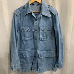 Vintage 70s ビンテージ Lee リー サファリジャケット デニム ジャケット サイズ No.I263