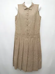 ◇ ◎ DO!FAMILY COMPANY LIMITED 膝丈 ワンピース サイズM ベージュ系 レディース P  【1406110010998】