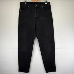 古着 90's/90年代 リーバイス Levi's デニムパンツ 550 テーパード オレンジタブ ジーパン 大きいサイズ ジーンズ w38 L34  ブラック メンズ