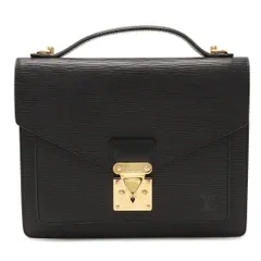 ＊付属品＊Louis Vuitton 美品 SV金具 2way エピ黒 モンソー ヴィトン