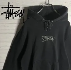 2023年最新】stussy パーカー 黒の人気アイテム - メルカリ