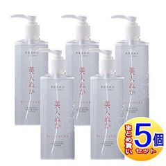 【5個セット】美人ぬか  角質柔軟水  190ml　ふき取り化粧水【小型宅配便】