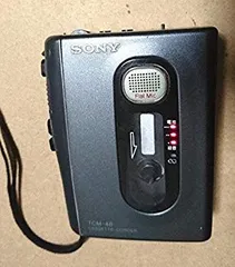 ソニーカセットレコーダーTCM-48 Lブルー 裏面に2つのスピーカー搭載 Amazon | SONY TCM-48 / BC | SONY(ソニー) | カセットデッキ