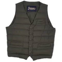 Herno ホワイト ダウンベスト ロング丈　ジレ herno-1s01.jpg