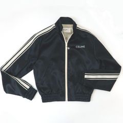 CELINE セリーヌ ベロア ジャージ パンツ セットアップ グレー XS