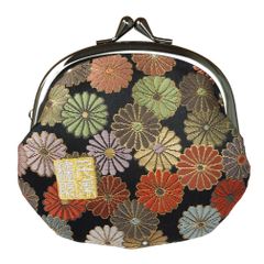 極美品 柏ビーズ がま口財布 小銭入れ 総ビーズ 花柄 伝統工芸 - メルカリ