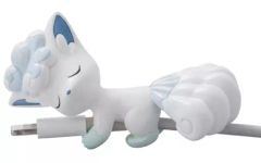 [Used] Mobile Accessories: Alolan Vulpix "Pokémon Sleepytime on the Cable"