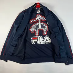 希少 Brooks Brothers　FILA トラックジャケット　刺繍ロゴ