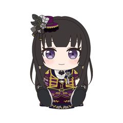 新品未開封  BanG Dream! Roselia 白金 燐子 ぬいぐるみ 170mm 綿/ポリエステル STL333053