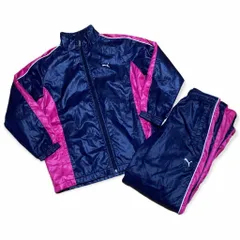 PUMA キッズ セットアップ ジャージ上下 150 スポーツウェア 古着 管理い91