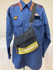９０．🚒防火服ショルダーバック（アップサイクル商品）🚒
