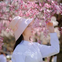 レディース リネンバケットハット 春 夏 フリーサイズ つば広 デイリー お出かけ 旅行【UVカット 小顔効果 軽量 サイズ調整 折りたたみ】 シンプル 【ベージュ ブラック ネイビー ピンク グレー】