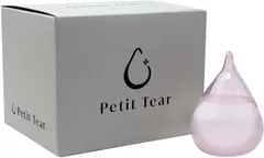 Petit Tear ストームグラス カラーガラス 手のひらサイズ 結晶 インテリア 置物( ピンク,  ミニ)のサムネイル