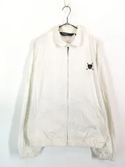 古着 90s Polo Ralph Lauren ワンポイント コットン スウィングトップ ジャケット カーキ L 古着
