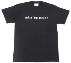 【中古】Tシャツ CHAGE Tシャツ ブラック Mサイズ 「missing pages」