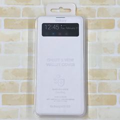 SAMSUNG Galaxy A51 5G SMART S VIEW WALLET COVER / White EF-EA514PWEGJP