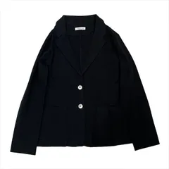 未使用品 タグ付き COCONLIFE ココンライフ ストレッチ 薄手 ジャケット 日本製 ブラック 黒 Mサイズ 綿100％ レディース m14553