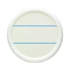 (まとめ) ソニック 丸型名札 大 両用 白 NF-685-W 1パック(10個) 【×5セット】