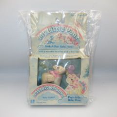 Rare! Vintage 80's My Little Pony Baby Pony Peek-A-Boo Baby Pony Peek-A-Boo Baby Pony Baby Graffiti Figure Doll Plush Hasbro