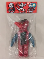 ぶたのはな ソフト焼き玩具 怪獣シリーズ ミステラー星人（善）/（悪） セット ぶたのはな ソフト焼き玩具 怪獣シリーズ ミステラー星人(悪)赤x