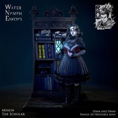 Ronin Arts Workshop | Envoy Minun 54mm | 3Dプリント フィギュア ミニチュア