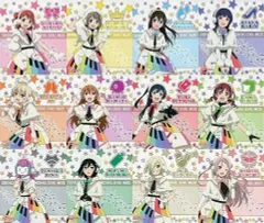 【中古】雑貨 全12種セット 「セガコラボカフェ ラブライブ!虹ヶ咲学園スクールアイドル同好会 アートパネル(Colurful Dreams! Colourful Smiles!)」