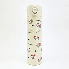 ちいかわ ワンタッチステンレスボトル(500ml) リボン 水筒 ランチ