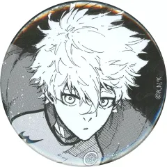 【中古】バッジ・ビンズ 凪誠士郎(モノクロ/ユニフォーム) 「ブルーロック展 推しキャラバッジコレクション Vol.2 凪誠士郎」